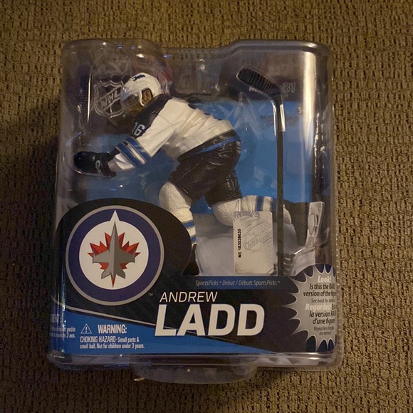 mcfarlane Other - *New* Winnipeg Jets McFarlane Andrew Ladd NHL Hockey Action Figure Collectable